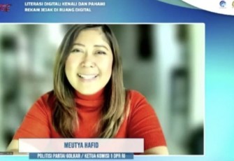Meutya Hafid Ketua Komisi I DPR RI 