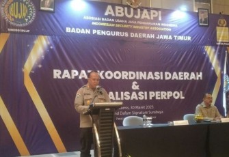 AKBP Sutiono saat memberikan sosialisasi 