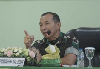 Pangdam XIV Hasanuddin Mayjen TNI Dr Totok Imam Santoso 