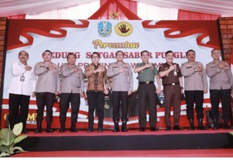 Peresmian Gedung Satgas Saber Pungli UPP Jawa Timur
