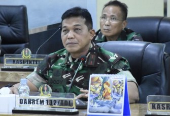 Danrem 132/Tdl Brigjen TNI Dody Triwinarto 