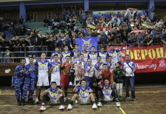 Depohar 80 juara turnamen bola voli Kapolres Madiun Kota