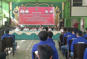 Pelatihan pemuda binaan di wilayah desa