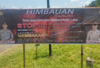 Imbauan Cegah Karhutla