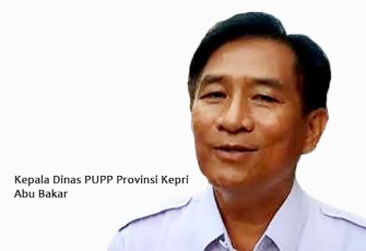 Kepala Dinas Pekerjaan Umum Penataan Ruang dan Pertanahan (PUPP) Provinsi Kepri Abu Bakar