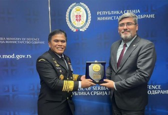 Pertemuan Bilateral Kasal dengan Wamenhan Serbia