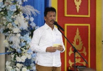 Kepala BP Batam saat Apresiasi Pembukaan Indogrosir Batam