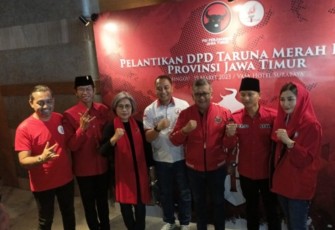 Hasto saat Pimpin Rakornis di Jatim