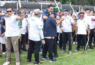 Kejurnas Panahan Borebow Tahun 2023 Resmi Dibuka Menpora