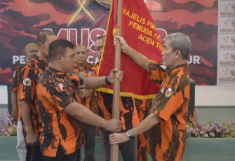 Pengukuhan Pemuda Pancasila Aceh Timur