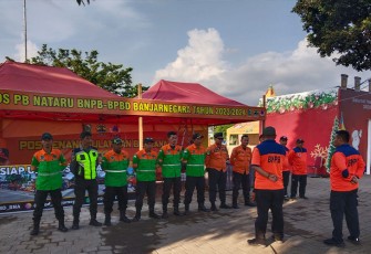 Pos Penanggulangan Bencana Nataru yang sudah dibuka di Kabupaten Kudus, Jawa Tengah, Jumat (22/12) Sumber foto : BPBD Kabupaten Kudus