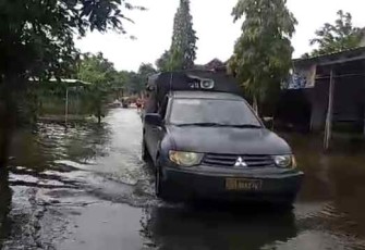 Armada inventaris Koramil 0718-01/Pati saat terjang banjir