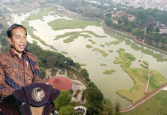 Presiden Jokowi Resmikan Revitalisasi TMII