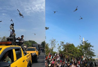 Puspenerbal Meriahkan Kirab Kota HUT ke-78 TNl AL