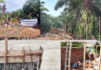 Progres Awal Minggu Kedua Pembangunan fisik TMMD Reguler ke-117 Kodim 0407/Kota Bengkulu 