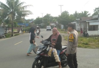 Ciptakan Situasi Kamtibmas Kondusif, Polsek Sukaraja Rutin Patroli KRYD