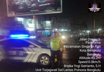 Patroli Blue Light, Cegah Kejahatan dan Aksi Balap Liar