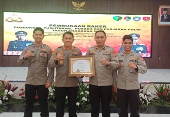 Ditreskrimum Polda Bengkulu Raih Penghargaan Kemenkeu RI