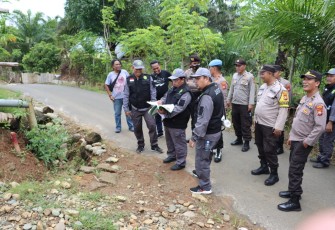 Polresta Bengkulu Amankan Konstatering Oleh PN Bengkulu Kelas IA di Air Sebakul