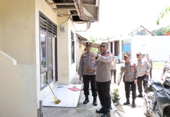 Kunjungi Polsek Nasal, Wakapolda Pesan Anggota Jaga Kesehatan dan Ikhlas Bertugas
