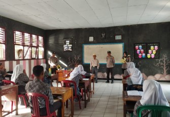 Kasat Binmas Berikan Pesan Bahaya Narkoba dan Kenakalan Remaja