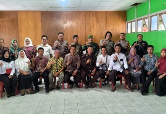 Kapolsek Lebong Utara Hadiri Mediasi Masalah di Desa Sungai Gerong