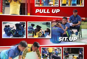 Polres Rejang Lebong Laksanakan Tes Kesamaptaan