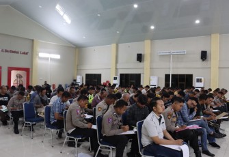 Personel Polresta Bengkulu, Ikuti Kegiatan Mapping Psikologi Berkala dan Konseling
