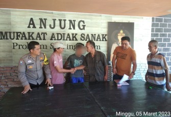 Polsek Kota Manna saat Lakukan Problem Solving