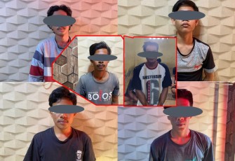 Polsek Teluk Segara Tangkap 6 Terduga Pelaku Curas