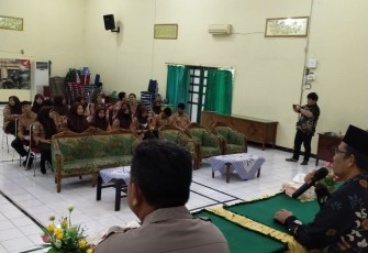 Binluh di MAN I, Sat Binmas Polresta Bengkulu Ajak Siswa Tunaikan "Janji Pelajar"