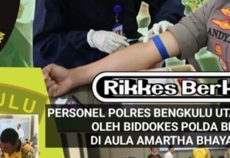 Biddokes Polda Bengkulu, Gelar Rikkes Personil Polres Bengkulu Utara