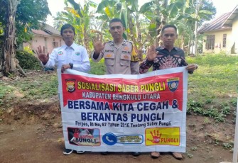 Polsek Kerkap Sosialisaisi Cegah Pungli