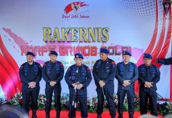 Buka Rakernis Brimob, Kapolri: Amankan Agenda Nasional Hingga Internasional