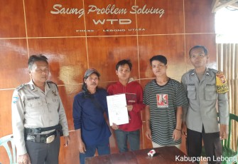 Problem Solving, Bhabinkamtibmas Polsek Lebong Utara Mediasi Dua Pihak Bertikai