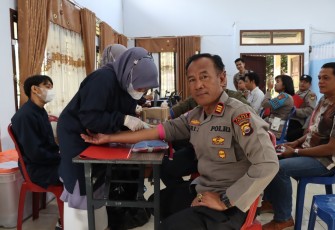 Personel Polres Lebong Ikuti Pemeriksaan Kesehatan Berkala 