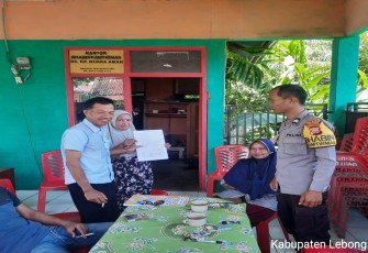 Bhabinkamtibmas Polsek Lebong Utara Mediasi Dua Warga Bertikai