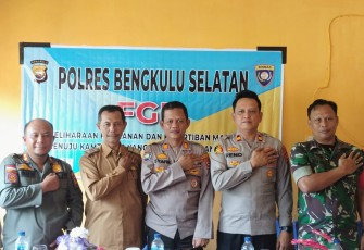 Sat Binmas Polres BS Laksanakan Forum Group Discusion di Kecamatan Ulu Manna