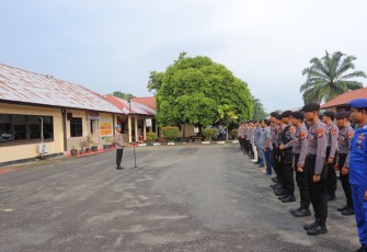 Si Propam Polres BS Gelar Gaktibplin Sikap Tampang dan Gampol  