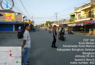 Sat Samapta Polres Bengkulu Selatan Laksanakan Pengaturan Pagi