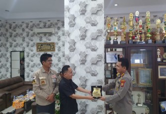Minta Dukungan Pengamanan Pemilu, KPU Silaturahmi ke Kapolresta Bengkulu