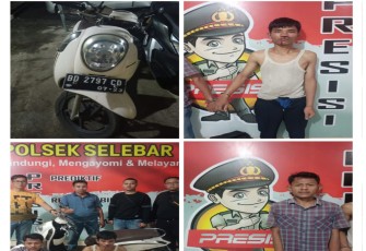 Pelaku berhasil diringkus