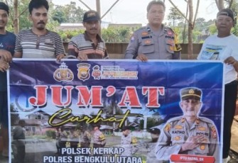 Polsek Kerkap Gelar Giat Jumat Curhat