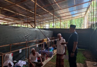 Polres Bengkulu Selatan Pantau Giat Pengecekan Kesehatan Peserta Suluk di Desa Talang Padang 