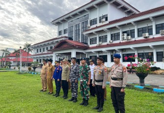 Kapolres BS Hadiri Apel Kesiapsiagaan dalam Rangka Mengantisipasi dan Menghadapi Ancaman Bencana