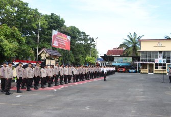 Pimpin Apel Pagi di Bulan Ramadan, Kapolresta Bengkulu Atensi Pengelolaan Rutan dan Pelaporan Tugas