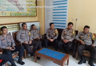 Tingkatkan SDM, Satbinmas Polres Bengkulu Utara Mengikuti Program Polisi Belajar