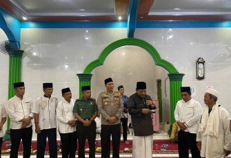 Kapolres Bengkulu Utara Safari Ramadhan di Masjid Bustanil Muttaqin