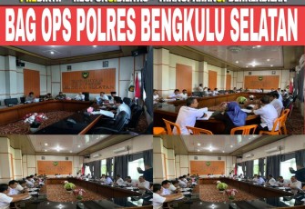 Kapolres Bengkulu Selatan Hadiri Persiapan Pelaksanaan Pilkades Serentak Tahun 2023