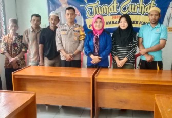 Polsek Nasal Jumat Curhat Bersama Tokoh Masyarakat